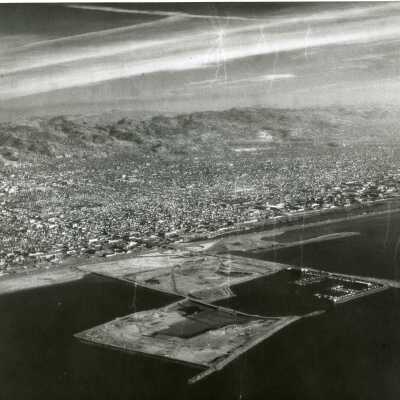 Aerial, SE over over Marina
