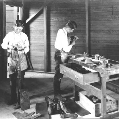 Burbank Junior High - shoe repair