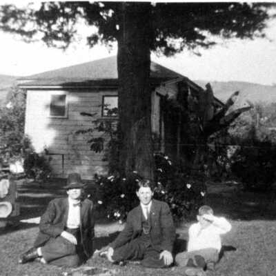 Moisan Family Under a Tree
