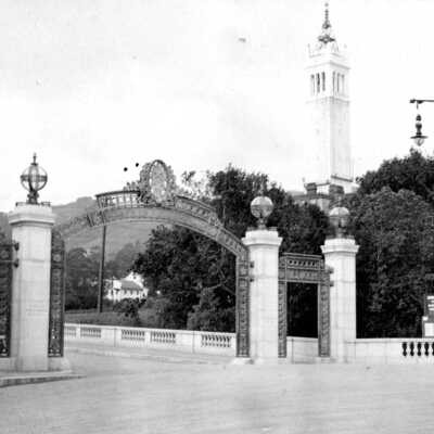 UC Sather Gate, Sather Tower