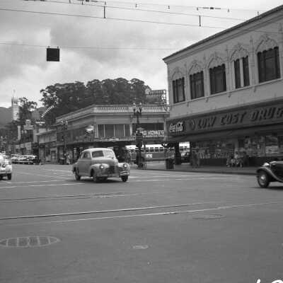 University & Shattuck, Shattuck Sq, looking SW