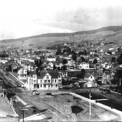 Downtown looking northeast