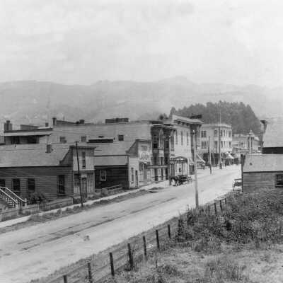Center Street. West of Shattuck