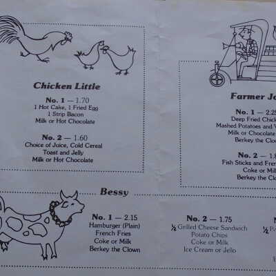 Menu Berkeley Farms