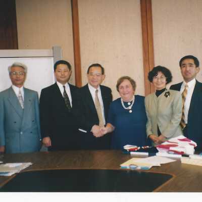 2011.060.113d: With Sakai City Council.