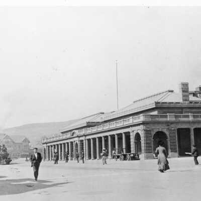 SP Depot, downtown