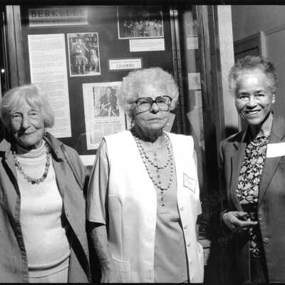 Jacomena Maybeck, Flo Jury and Ruth Acty