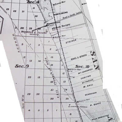 Sales Map No. 11, Salt Marshes and Tide Lands, 1872