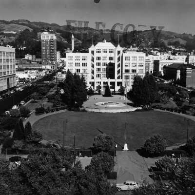 Civic Center Park, 1950s