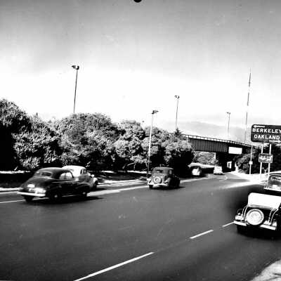 Freeway junction, US 40/US 50
