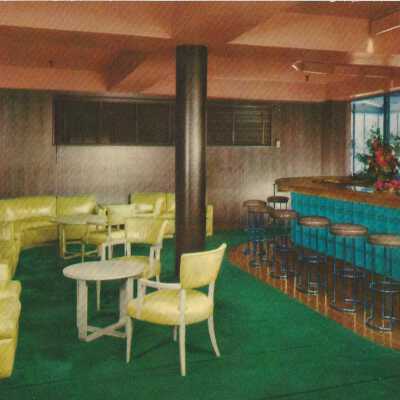 Cocktail bar, Hotel Claremont, Berkeley, California