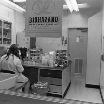 Technician in biological lab
