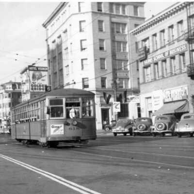 Shattuck and Center Streets looking north.