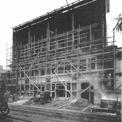 Telephone Company under construction