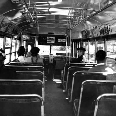 Bus interior