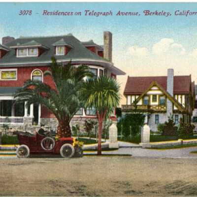 Residences on Telegraph Avenue, Berkeley, California