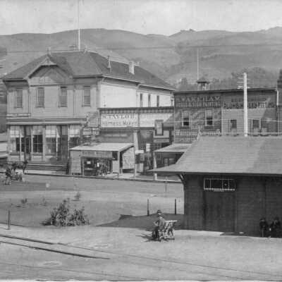 Central Pacific East Berkeley Station