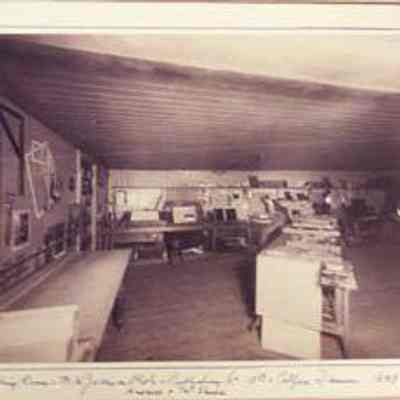 Interior of the Jackson Studio