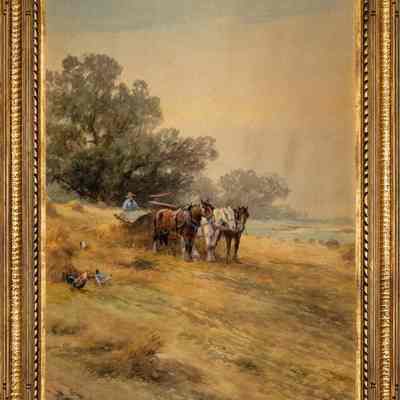 Harvesting Wheat
