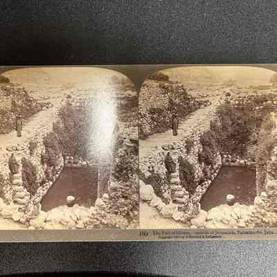 (15) The Pool of Siloam, -outside of Jerusalem, Palestine (St. John…