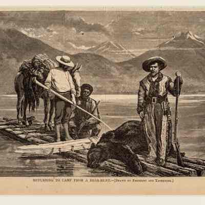 Returning To Camp From a Bear Hunt