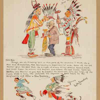 Illustrated Letter to Bob Hall