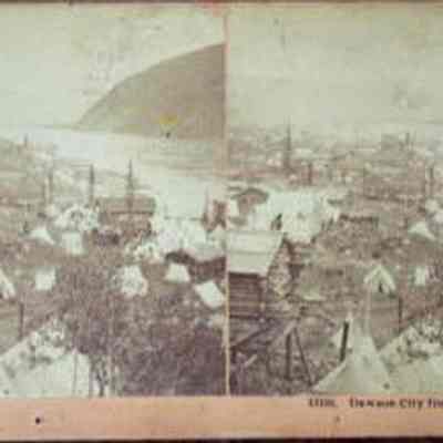 Dawson City From the North, AK