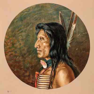 Untitled (Indian Portrait)