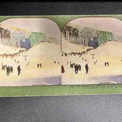 238. Ice Bridge and Mounds, Niagara Falls.