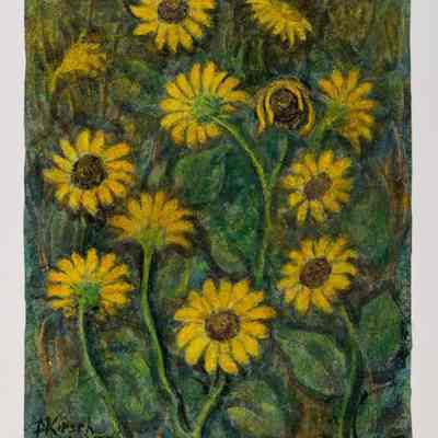 Wilted Sunflowers
