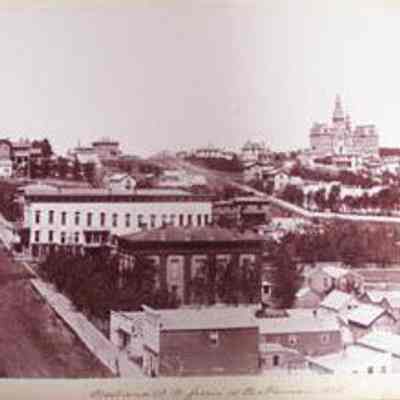 W and N.W. from 15th and Farnam 1873