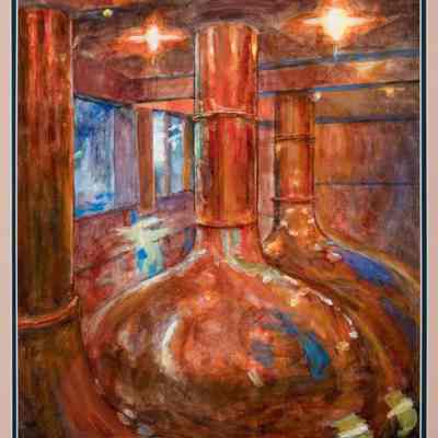 Copper Vats at Coors Brewery, Golden