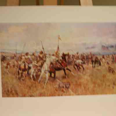 Watercolors of the Old West portfolio