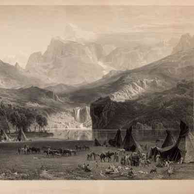 The Rocky Mountains (After Bierstadt)