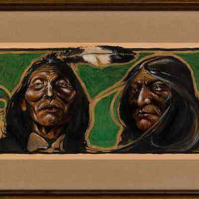 Untitled (Four Indian Portraits)