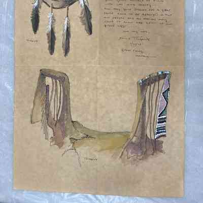 Untitled (Illustrated Letter)