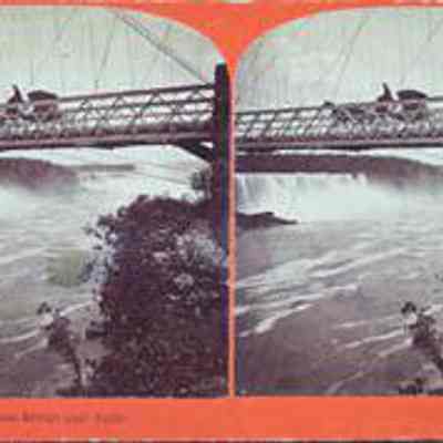 The New Suspension Bridge and Falls