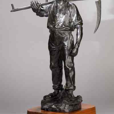 Farmer with Scythe