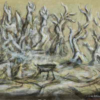 Schoenberg's "The Expectation" Two Figures in Woodland - Moonlight"