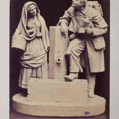 Photographs of Sculpture by John Rogers-The Town Pump