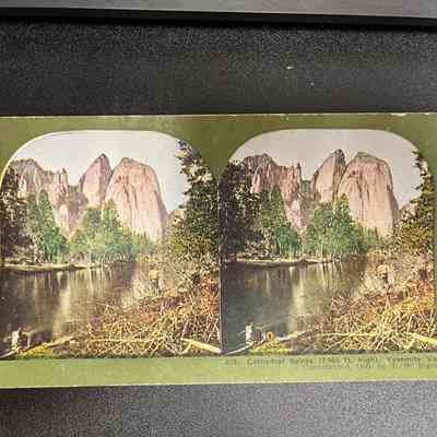 203. Cathedral Spires (2,660 ft. high), Yosemite Valley.