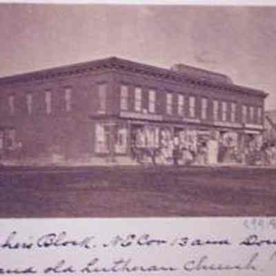Vischer's Block N.E. Corner 13 and Douglas