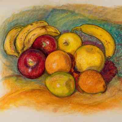 Still Life on Blue-green