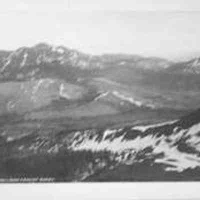 Marshall Pass From Mt. Ouray