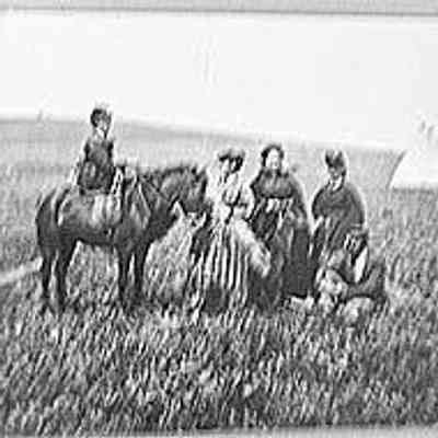 Emilie Painter on Dixie-Omaha Indian Reservation
