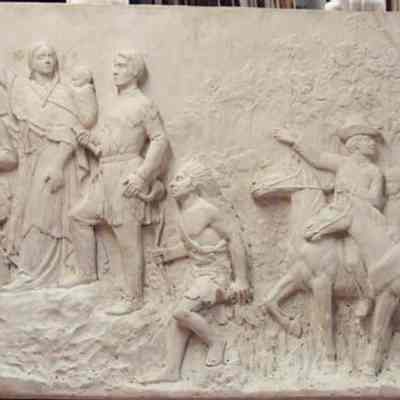 Sacajawea Leading Lewis and Clark to the Pacific Ocean