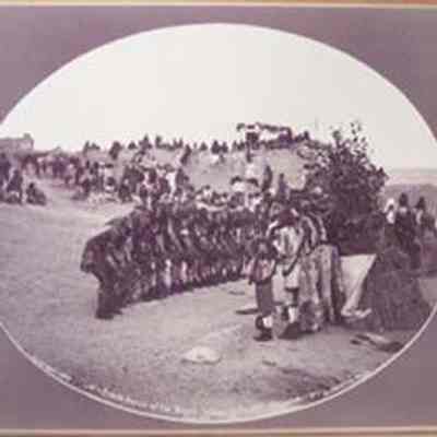 Snake Dance, Oraibi Pueblo, Hopi Mesas, August 22, 1899
