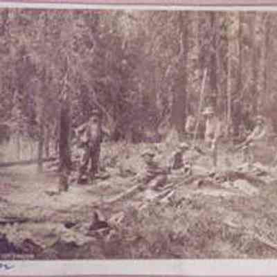 Camp in Teton Canyon