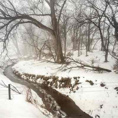 Oak Creek at 25th Road east of U-When the Flood Came...