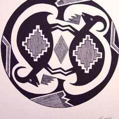 Mimbres Design-Mountain Sheep